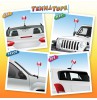 Tenna Tops Canada Canadian Flag Car Antenna Ball / Auto Dashboard Accessory 